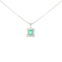 PT エメラルド ネックレス 0.40CT【中古】