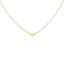 アガット ダイヤモンド ネックレス 0.03CT【中古】