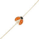 ヴァンクリーフ&アーペル ラッキー スプリング オープンウィング レディバグ ブレスレット【中古】