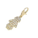 K18YG ダイヤモンド チャーム 0.23CT【中古】