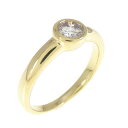 K18YG ダイヤモンド リング 0.31CT【中古】