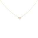 アーカー ハートパヴェ ネックレス 0.05CT【中古】