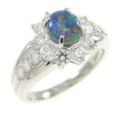 PT ブラックオパール リング 0.50CT【中古】