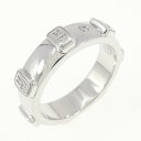 ハリーウィンストン HWロゴバンド リング【中古】