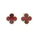 ヴァンクリーフ&アーペル ヴィンテージアルハンブラ ピアス【中古】