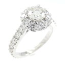 グラフ アイコン リング 0.57CT H VS2 3EXT【中古】