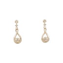 4゜C ダイヤモンド ピアス【中古】