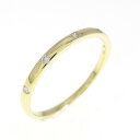K18YG ダイヤモンド リング 0.05CT【中古】
