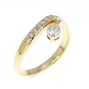 K18YG ダイヤモンド リング 0.15CT【中古】