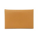 【未使用品】エルメス カルヴィ 044166CK カードケース【中古】