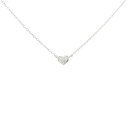 サマンサティアラ ハート ダイヤモンド ネックレス 0.01CT【中古】