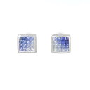 ジュネ サファイヤ イヤリング 3.45CT【中古】