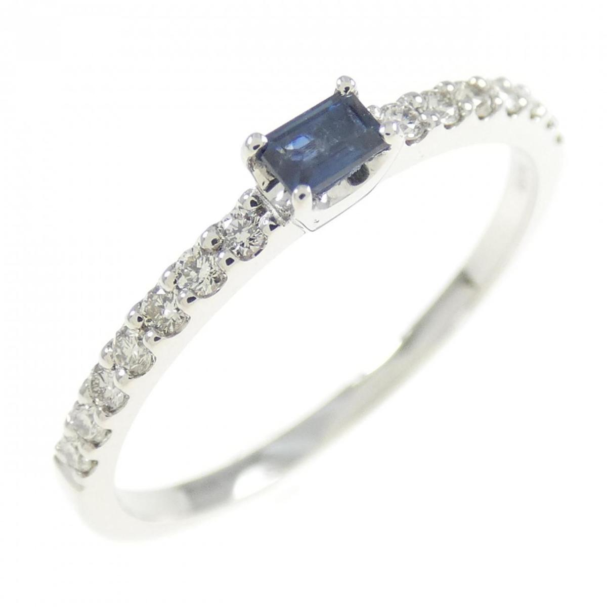 【KOMEHYO】 【新品】PT サファイヤ リング 0.10CT【新品】 【コメ兵】