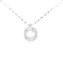 【KOMEHYO】 【新品】K18WG ダイヤモンド ネックレス 0.02CT【新品】 【コメ兵】