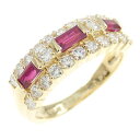 ミキモト ルビー リング 0.46CT【中古】