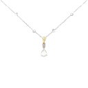 K18スリーカラー ダイヤモンド ネックレス 0.86CT【中古】(4)