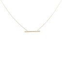 ヒロタカ ダイヤモンド ネックレス 0.07CT【中古】