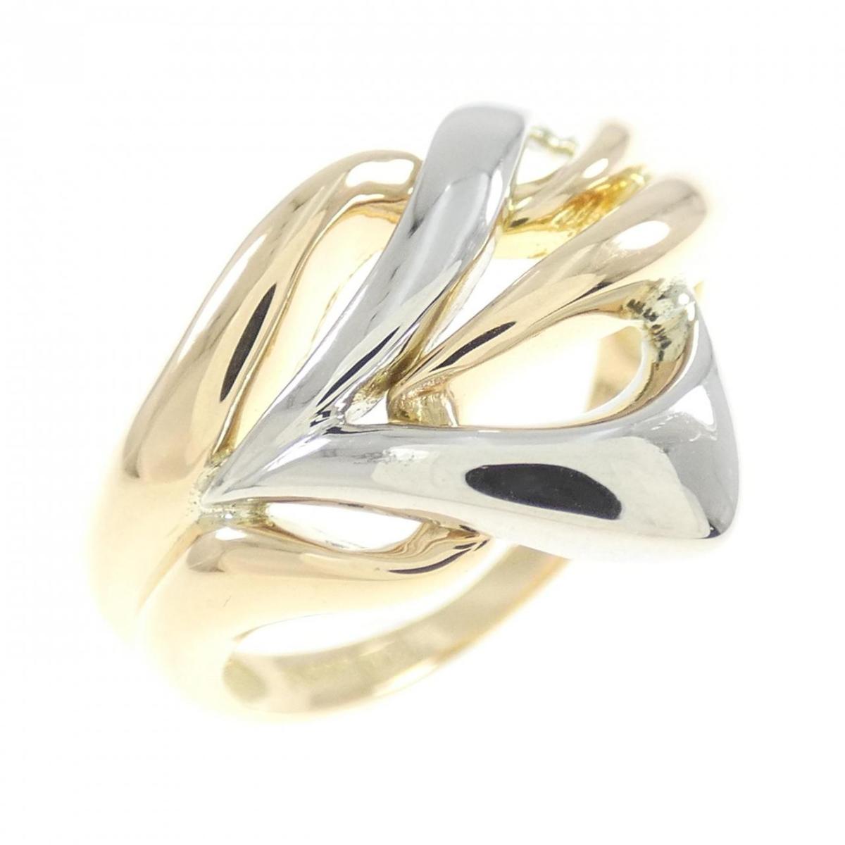 【KOMEHYO】 K18YG/PT リング【中古】 【コメ兵】