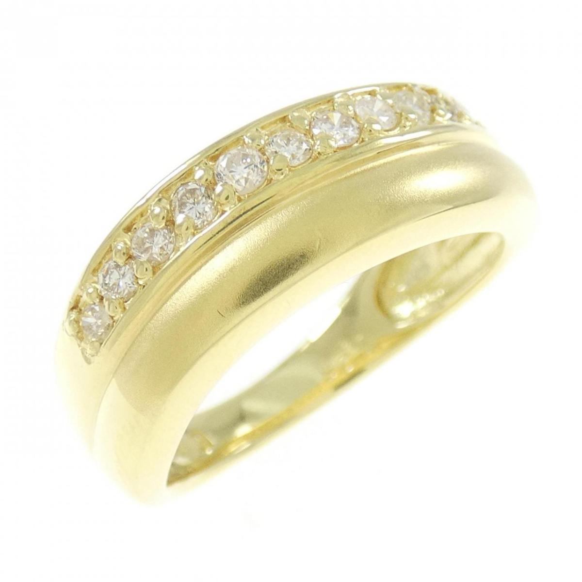 【KOMEHYO】 K18YG ダイヤモンド リング 0.25CT【中古】 【コメ兵】