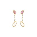 ルジアダ ガーネット ピアス【中古】