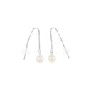 タサキ 淡水パール ピアス 5mm【中古】