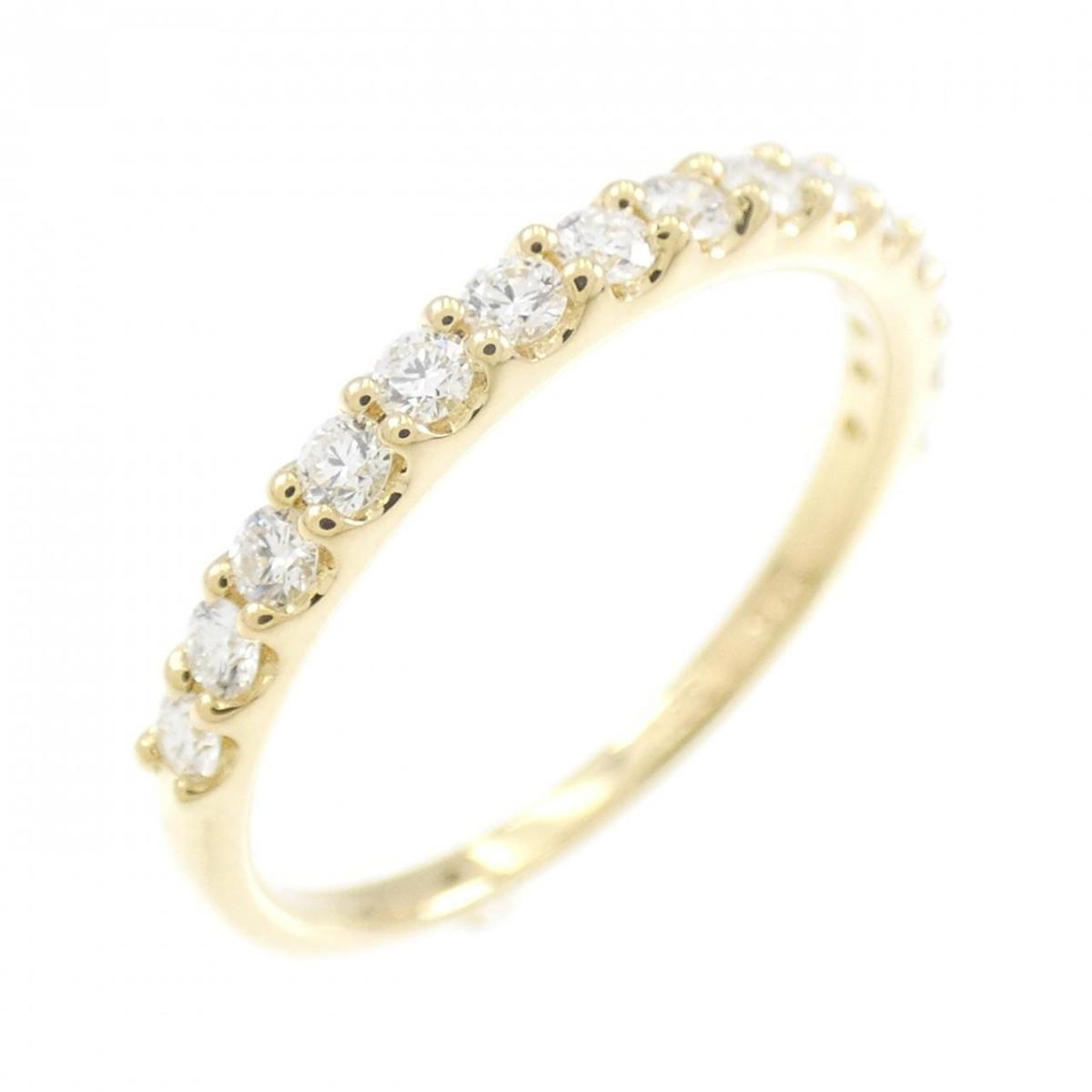 【KOMEHYO】 【新品】K18YG ハーフエタニティ ダイヤモンド リング 0.301CT【新品】 【コメ兵】