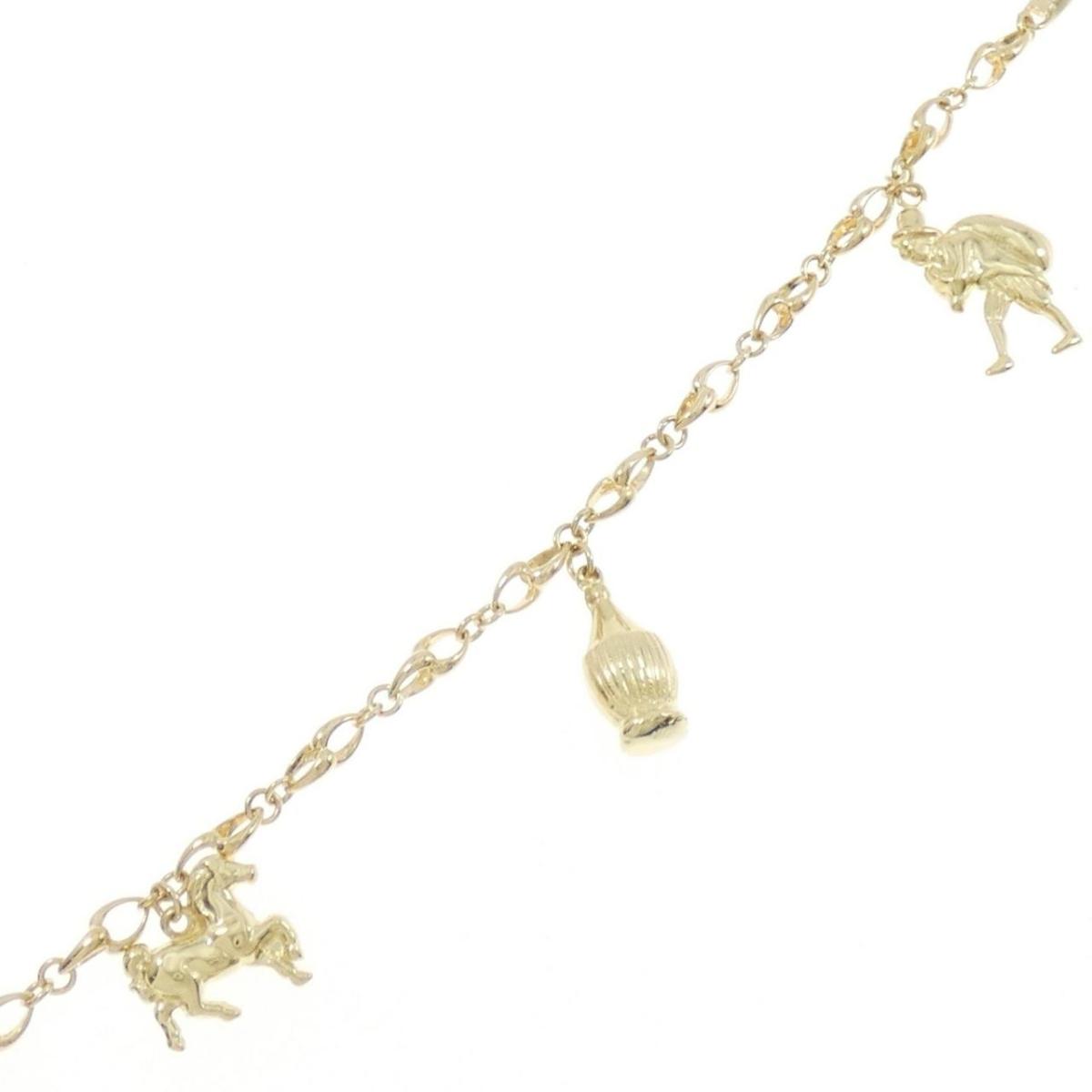 【KOMEHYO】 K18YG ホース ブレスレット【中古】 【コメ兵】