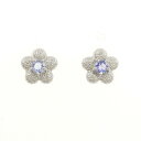 PT フラワー タンザナイト ピアス【中古】(4)