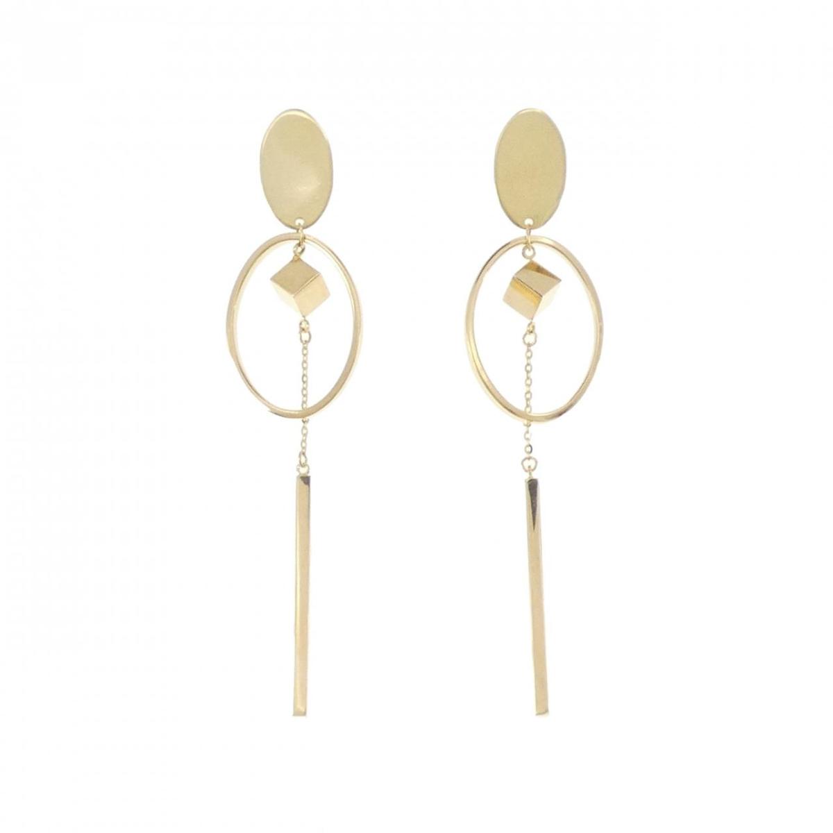 【KOMEHYO】 750YG ピアス【中古】 【コメ兵】