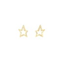 スタージュエリー K18YG ピアス【中古】