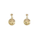 【KOMEHYO】 K18YG ピアス【中古】 【コメ兵】