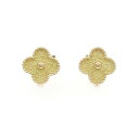 ヴァンクリーフ&アーペル ヴィンテージアルハンブラ ピアス【中古】