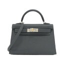 【未使用品】エルメス ミニケリー2 エレクトラム MINI 086478CT バッグ【中古】