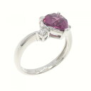PT ハート ガーネット リング 1.43CT【中古】