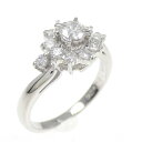 PT ダイヤモンド リング 0.183CT【中古】