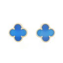 ヴァンクリーフ&アーペル ヴィンテージアルハンブラ ピアス【中古】