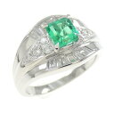PT エメラルド リング 0.60CT【中古】