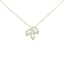 ハリーウィンストン リリークラスター ミニ ネックレス【中古】