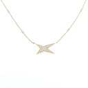モーブッサン ダイヤモンド ネックレス【中古】