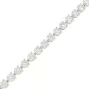 【リメイク】PT ダイヤモンド ブレスレット 8.153CT D-F VS1-2 VG-GOOD【中古】