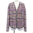 シャネル CHANEL ノーカラージャケット【中古】