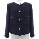 シャネル CHANEL ノーカラージャケット【中古】