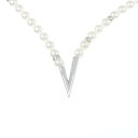 ミキモト V コード ネックレス 6.5-7mm【中古】