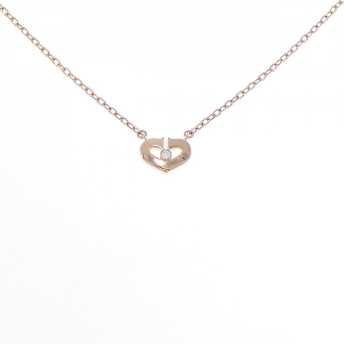 【KOMEHYO】 カルティエ Cハート スモール ネックレス【中古】 【コメ兵】