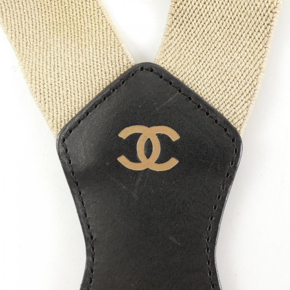 【ヴィンテージ】シャネル CHANEL サスペンダー【中古】