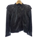ミュウミュウ MIU MIU レザージャケット【中古】