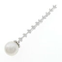 K18WG 白蝶パール ペンダント 16.3mm【中古】