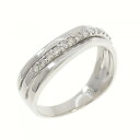 クミキョク ダイヤモンド リング 0.19CT【中古】