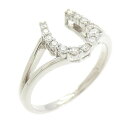 PT ホースシュー ダイヤモンド リング 0.15CT【中古】(4)