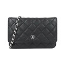 シャネル タイムレスクラシック ライン AP0250 チェーンウォレット【中古】